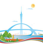 广州地标建筑风景图