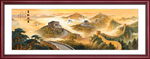 长城山水画