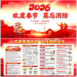 2026年春节消防安全宣传栏