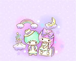 梦幻卡通角色与多彩元素