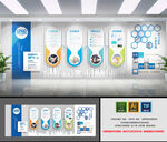 科技公司文化墙设计展示