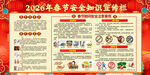 2026年春节健康知识宣传栏