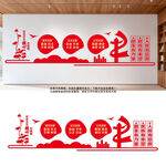 社会主义核心价值观文化墙