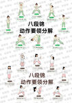 八段锦养生功法