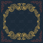 复古边框图案