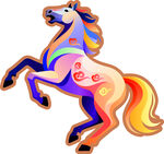 2026年中国新年吉祥马图