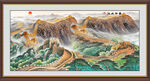 万里江山长城图