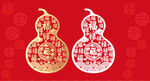 金色葫芦图案