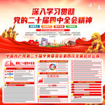 二十届四中全会展板