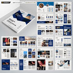 律师事务所画册模板