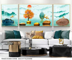 山水客厅装饰画