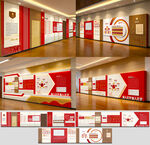红色文化墙展馆