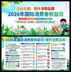 315消费者权益日展板