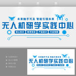 无人机科技文化墙