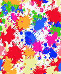 多彩泼墨图案背景
