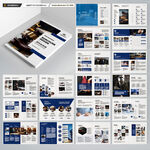 律师事务所画册模板