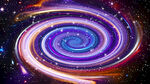 绚丽梦幻旋涡星空