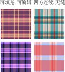 彩色格子 格子花纹 格子布