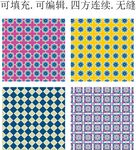 民族几何图案  民族风花纹背景