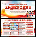 2026年国家安全教育日展板