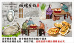 烤生蚝背景墙装饰画