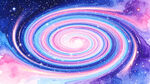 唯美旋涡星空