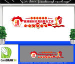 人民为中心文化墙