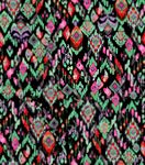 多彩民族风图案布料纹理