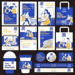 便利店品牌形象 VI设计展示