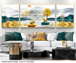 山水客厅装饰画