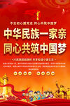 民族团结文化宣传海报