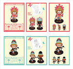 潮汕英歌舞风卡通玩偶设计图