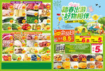 路青出游超市海报DM