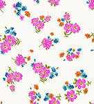 多彩花卉图案背景