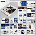 律师事务所画册模板