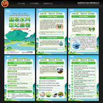 中国水周世界水日展板