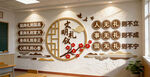 文明礼仪文化墙