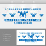 无人机科技主题文化墙