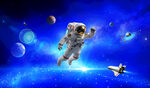 宇宙星空宇航员