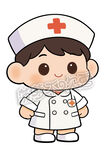 可爱卡通小护士形象