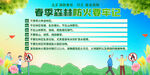 春季森林防火宣传展板