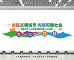 文明城市文化墙
