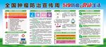 全国肿瘤防治宣传周展板
