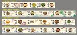 学校食堂  档口灯箱  菜品