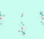 清新花卉图案背景