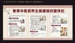 春季中医药养生保健知识宣传栏