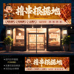 烧烤门头招牌