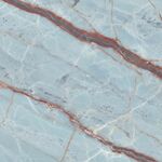 浅蓝色带红纹大理石纹理