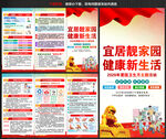 2026年爱国卫生月三折页