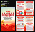 民族团结进步促进法海报